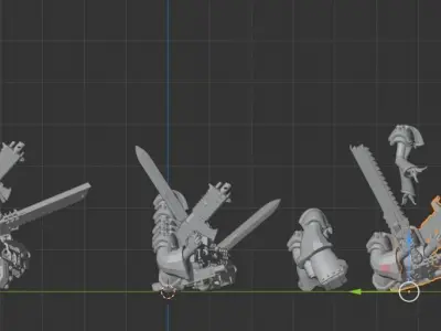 UWU Army 3D print model