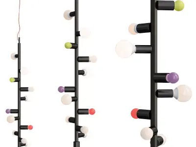 Almerich Party hanging lamp 2 3D model