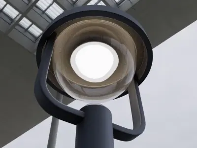 Street Light 5 - High-Poly Version 3D model