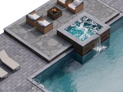 Pool 17 3D model