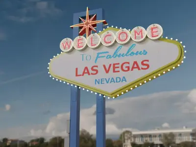 Las Vegas Sign 3D model