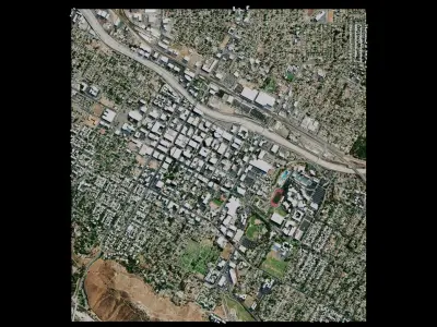 Riverside - USA 3D model