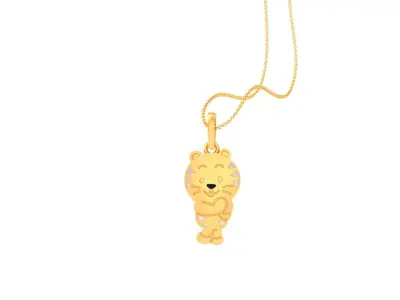 Kids Pendants 3dm STL OBJ FBX Renders Details 3D print model