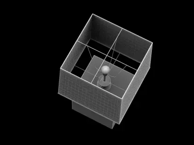 Marie-Claude de Fouquieres Table Lamp 3D model