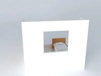 Baby bedroom interior Free 3D model