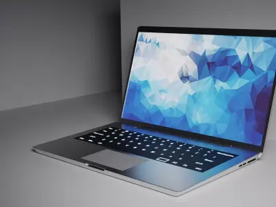 Laptop 3D model