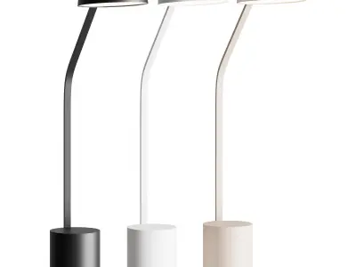 Half Dome Overhang Lamp 3D model