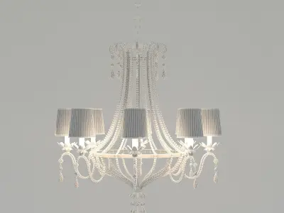 Classic Chandelier 3D model