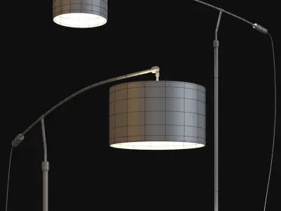 luxcambra ARCO P floor lamp 3D model