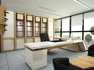 Office room 3d max model  3D model