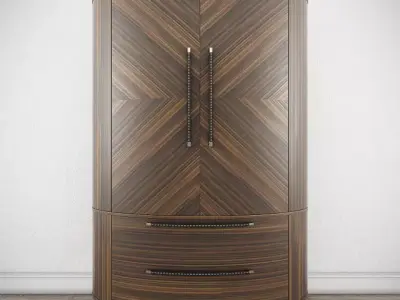 GIORGIO COLLECTION Vanity Art 950 Two Doors Armoire 3D model