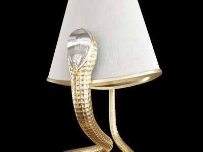 creep table lamp 3D model