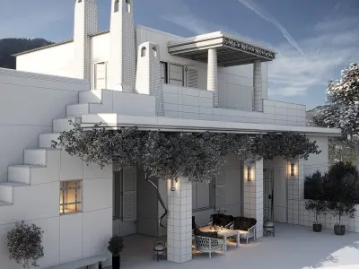 Greece House 3D model