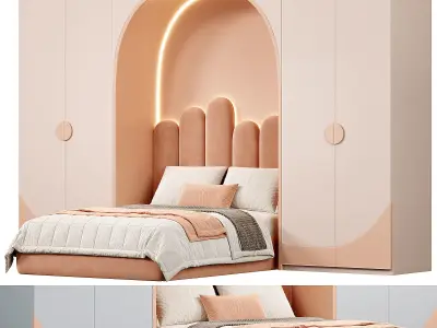 Kids bedroom 06 3D model