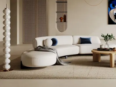 living room Corona Renderer 3D model 3D model 3D model purchase
