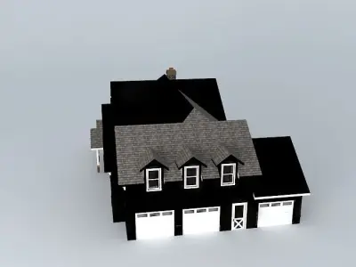 Traditional Family Craftsman Free 3D model