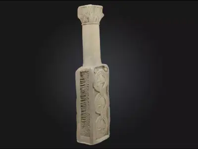 Ancient Pillar Design  Echoes of a Forgotten Empire 3D model
