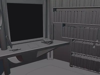 House Studio 3D model