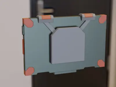 Sci Fi Monitor  3D model