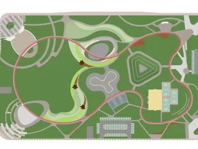 Landscape Park 3D model