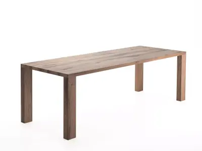 DS 777 Dining Table Wood 3D model