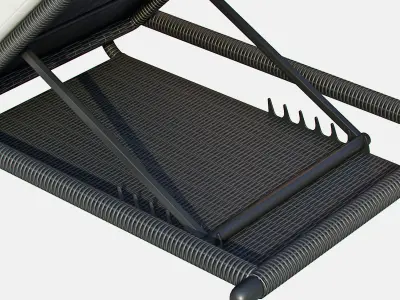 Unopiu Sunlounger Experience 3D model
