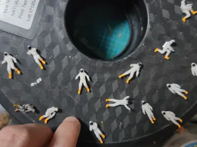 ASTRONAUT WORKING 3D print model