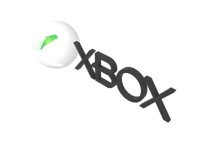 Xbox 2013 Logo v1 003 Free low-poly 3D model