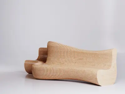 Parametric Bench  3D model purchase