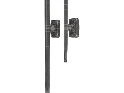 RH THADDEUS sconce 3D model