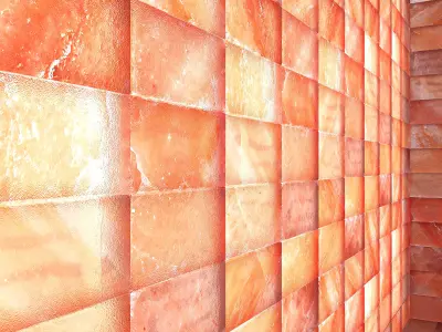 Himalayan salt for bathhouse   customized material Texture