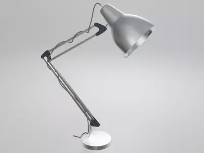 Simple Desk Lamp Free 3D model