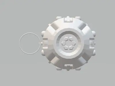 MG3-072023 Sci-fi Grenade Concept 3D print model