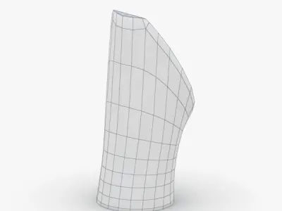 1625 - Urinal Low-poly 3D model