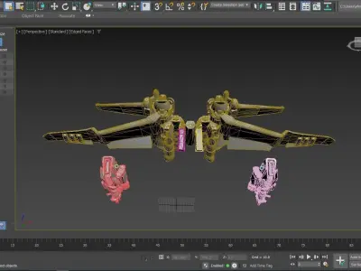 Transformers DOTM Jetwings High Quality 3Ds Model 3D model