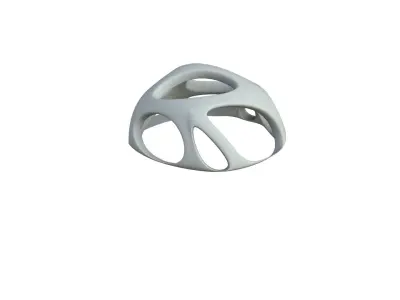 SciFi Cube Object No 54784 Low Poly Shape Low-poly 3D model