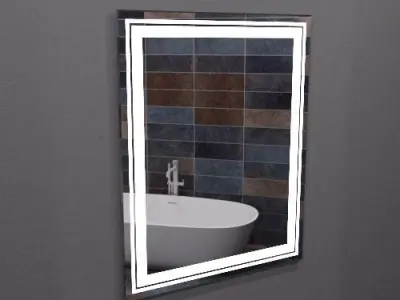 Illuminated Mirror 5 3D model