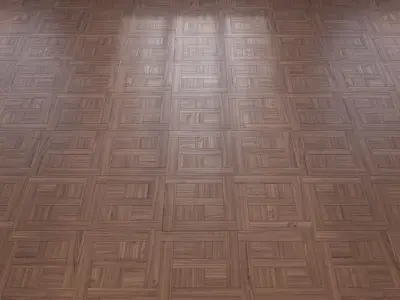 Parquet - Laminate - Wooden floor 2 in 1 Low-poly 3D model 80