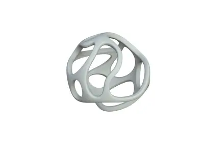 SciFi Cube Object No 35385 Low Poly Shape Texture