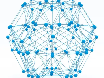 Futuristic Polygonal Shape 3D Printing Model 3D print model