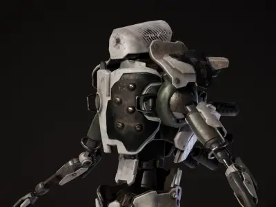 Etasphera22 apex legends grenade launcher Low-poly 3D model