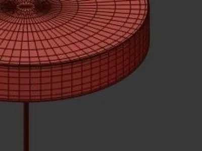 Untitled three cloud shaped pendant lights hanging from ceiling 3D model