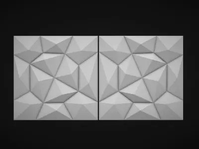 Cabinet Door for Cnc Carving 3D print model