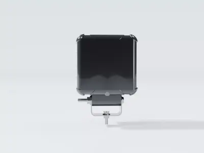 LED Work Lights Offroad Light Low-poly 3D model