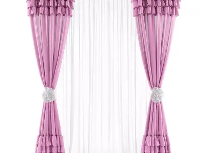 Curtain 3D model 31 3D model