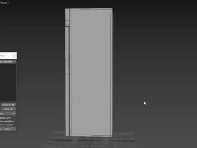 U-Line Refrigerator UCRE427-SS01A 3D model