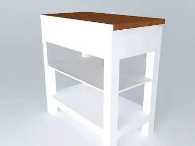 Light night stand Free 3D model