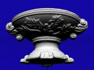 Roman Vase Low-poly 3D model