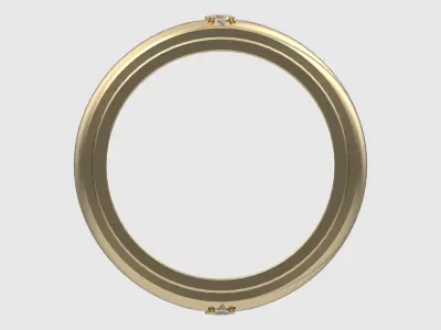 Single Stone Bold Design Ring JDBCo 3D print model