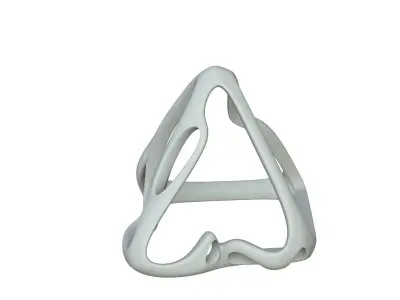 SciFi Cube Object No 59649 Low Poly Shape Low-poly 3D model